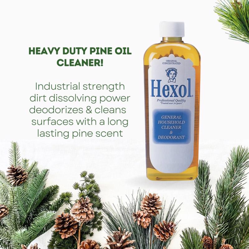 Holloway House Hexol Pine Scent Concentrated All Purpose Cleaner Liquid 16 oz