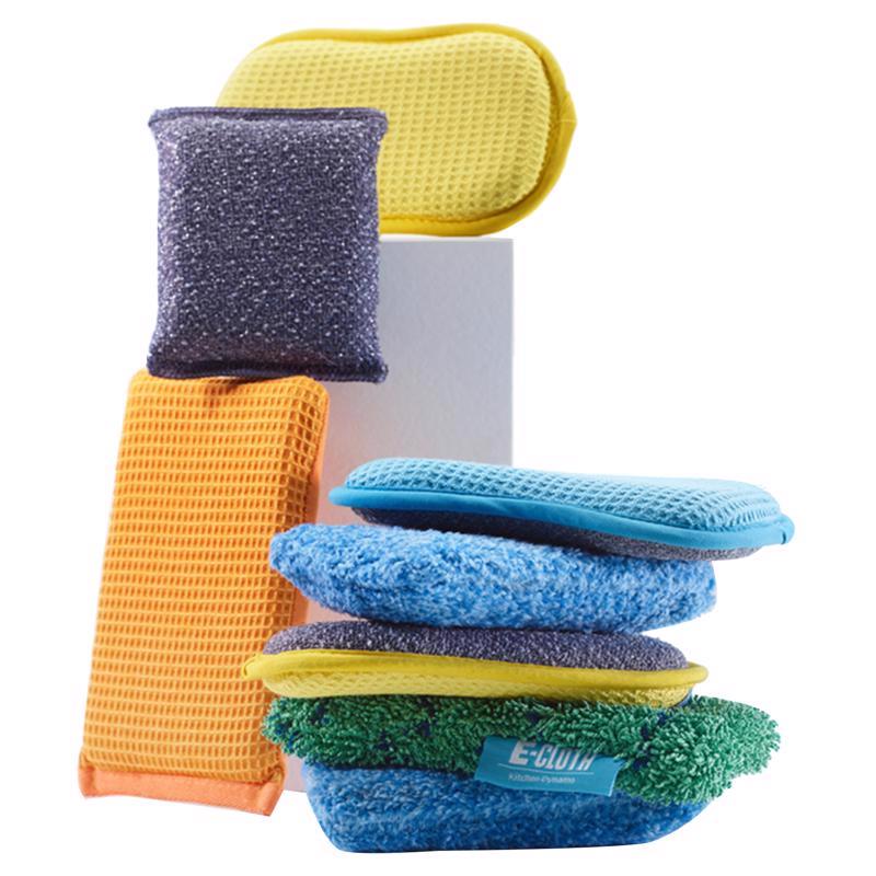 E-Cloth Polyester/Polyamide/Polypropylene Kitchen Cleaning Cloth 6.5 in. W X 3.5 in. L