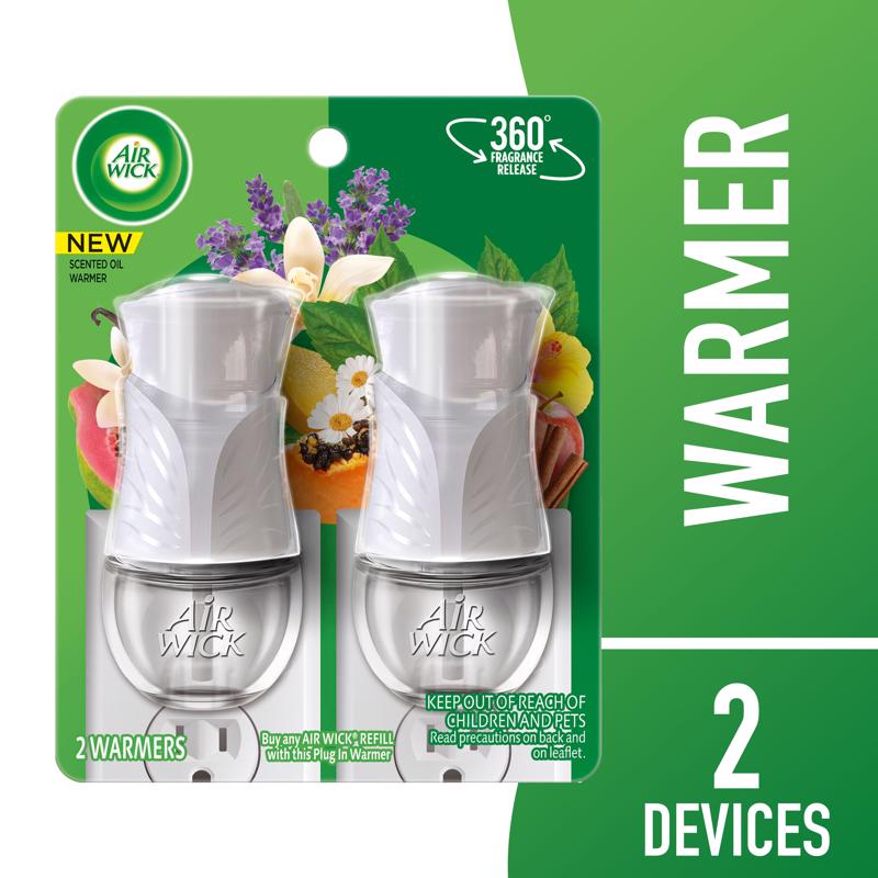 Air Wick Fresh Scent Air Freshener Oil Warmer Solid 2 pk