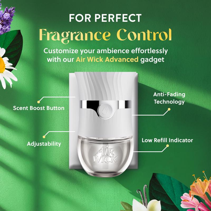 Air Wick Lavender and Chamomile Scent Air Freshener Refill 1.34 oz Liquid 2 pk