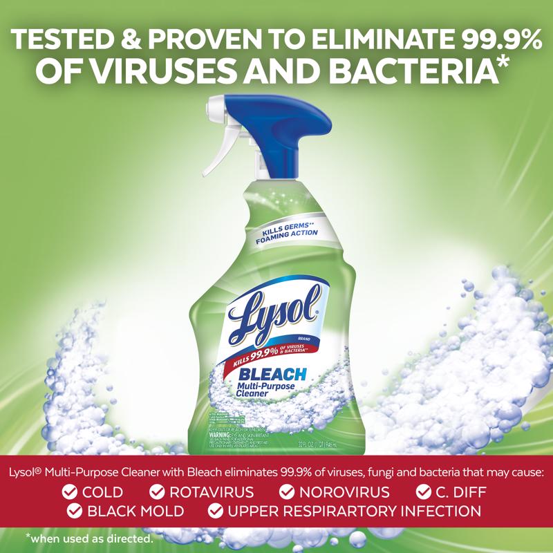 Lysol Sparkling Lemon & Sunflower Essence Scent Multi-Purpose Cleaner Liquid 32 oz