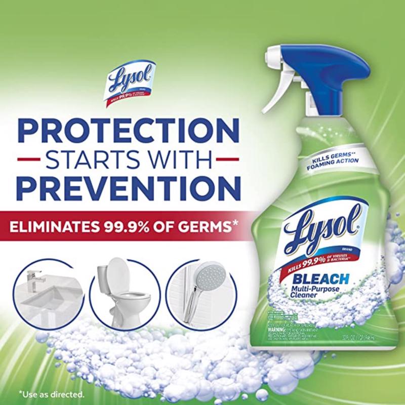 Lysol Sparkling Lemon & Sunflower Essence Scent Multi-Purpose Cleaner Liquid 32 oz