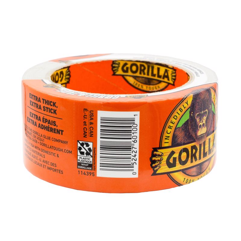 Gorilla 1.88 in. W X 10 yd L White Duct Tape