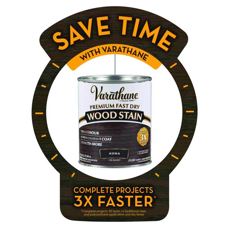Varathane Premium Sun Bleached Oil-Based Fast Dry Wood Stain 1/2 pt