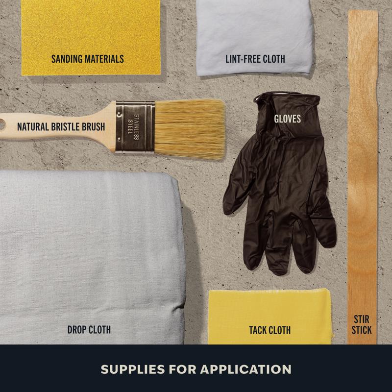 Varathane Premium Worn Navy Oil-Based Fast Dry Wood Stain 1 qt