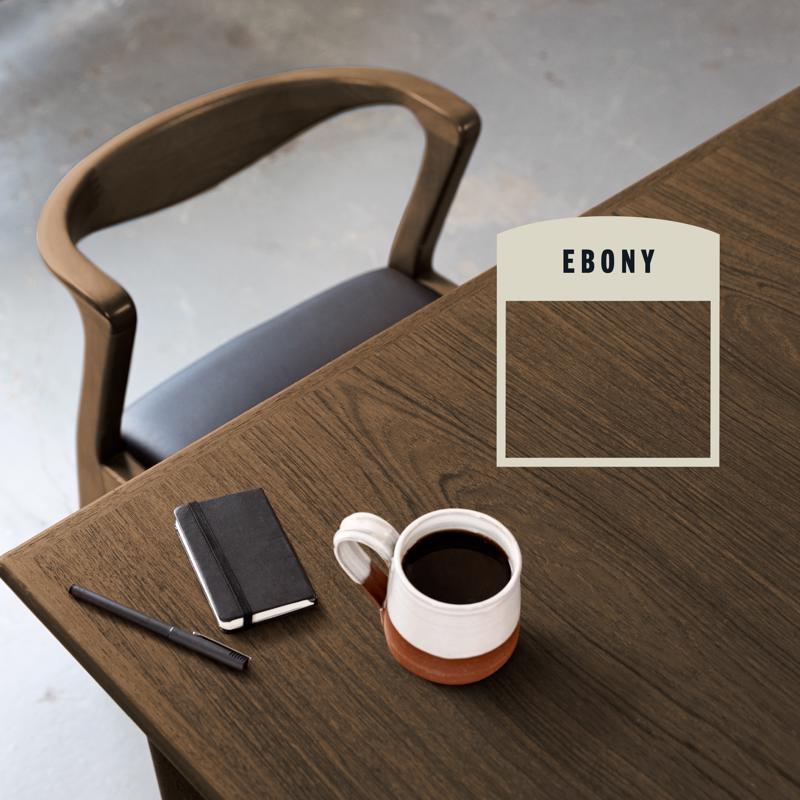 Varathane Premium Semi-Transparent Ebony Oil-Based Urethane Modified Alkyd Fast Dry Wood Stain 1 qt