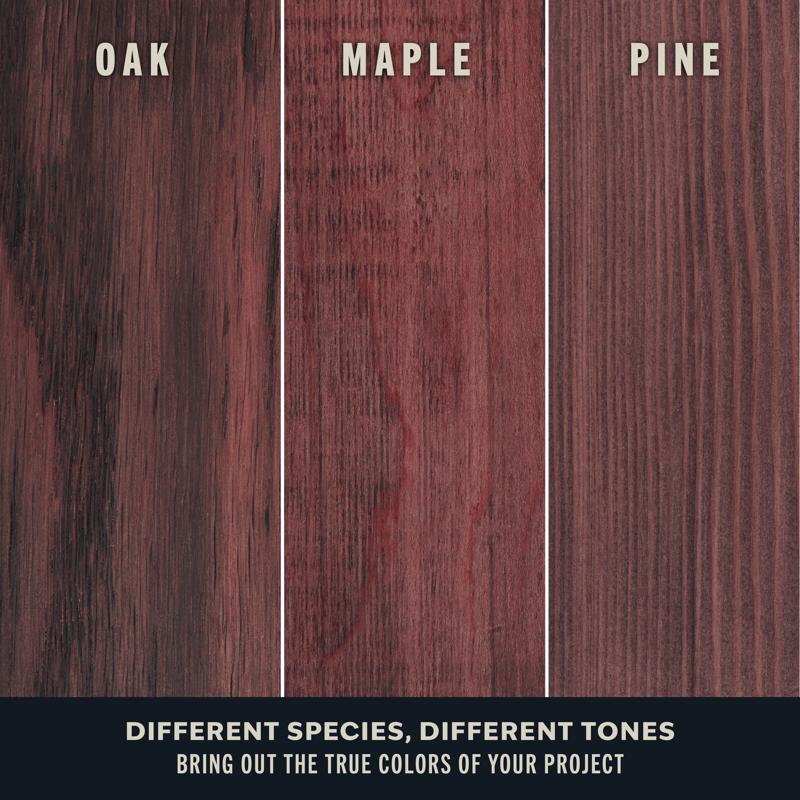 Varathane Semi-Transparent Black Cherry Oil-Based Urethane Modified Alkyd Fast Dry Wood Stain 1 qt