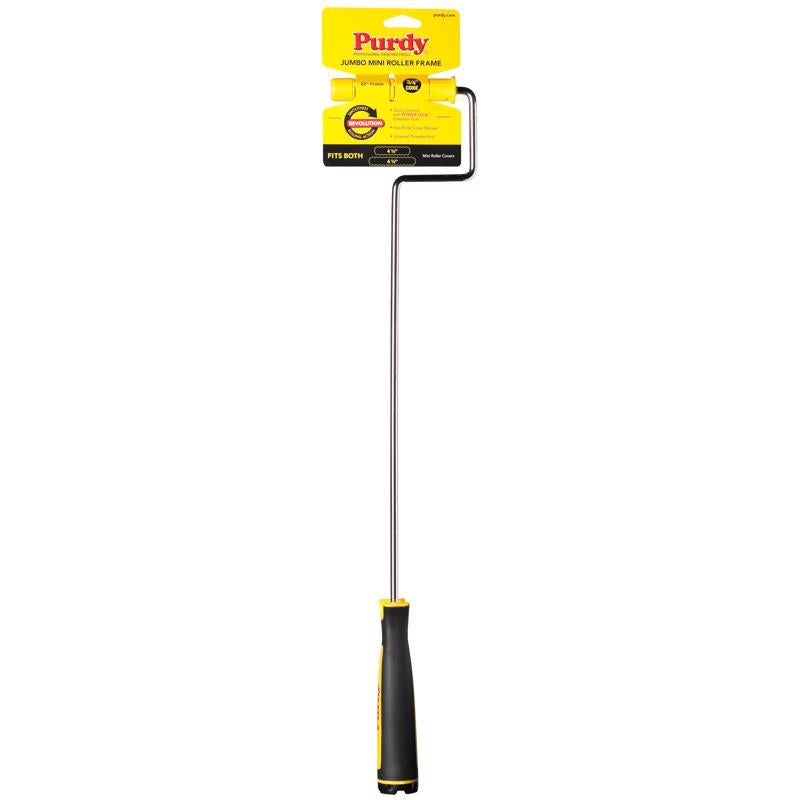 Purdy Revolution 4.5 in. W Jumbo Mini Paint Roller Frame Threaded End