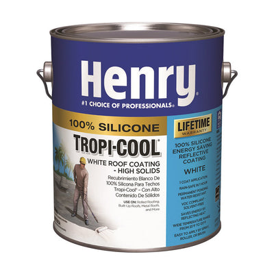 Henry Tropi-Cool White Silicone Roof Coating 0.9 gal