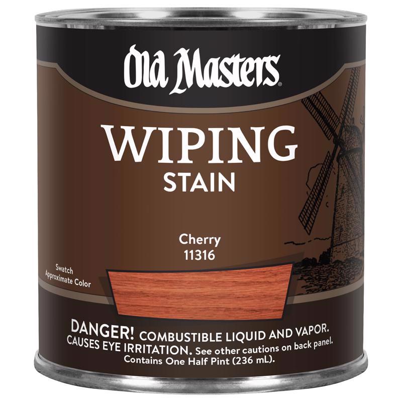 Old Masters Semi-Transparent Cherry Oil-Based Wiping Stain 1/2 pt