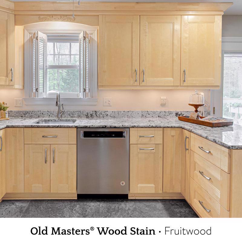 Old Masters Semi-Transparent Fruitwood Oil-Based Wiping Stain 1/2 pt