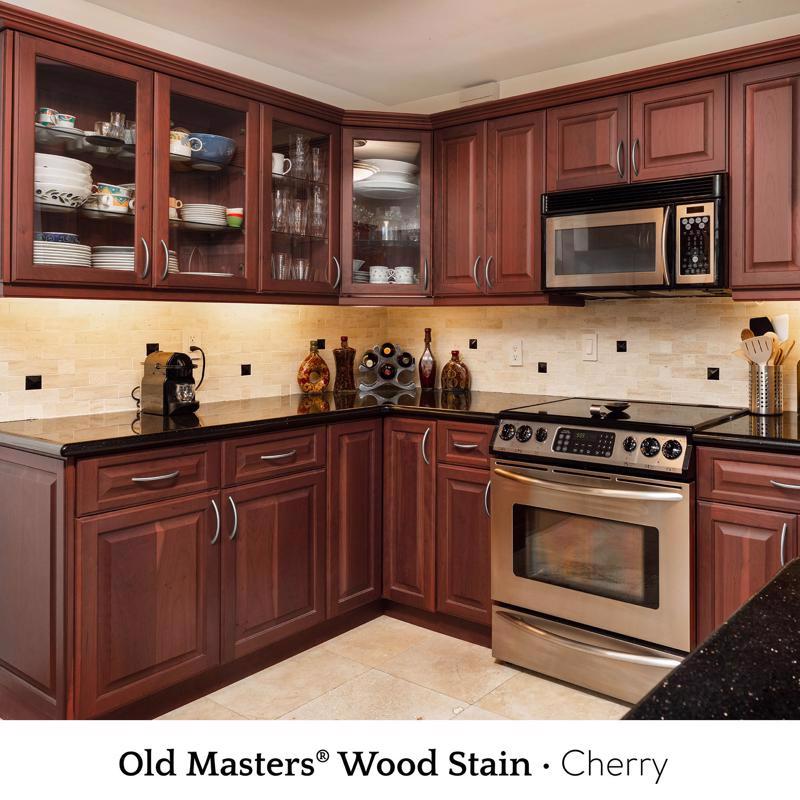 Old Masters Semi-Transparent Cherry Oil-Based Wiping Stain 1 qt