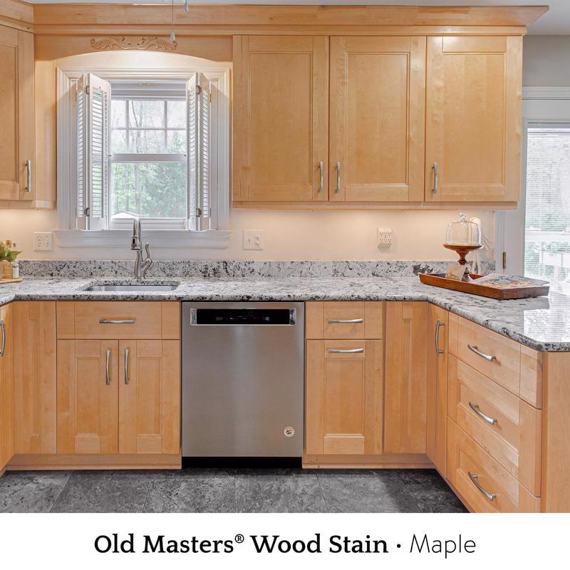 Old Masters Semi-Transparent Maple Oil-Based Wiping Stain 1 qt