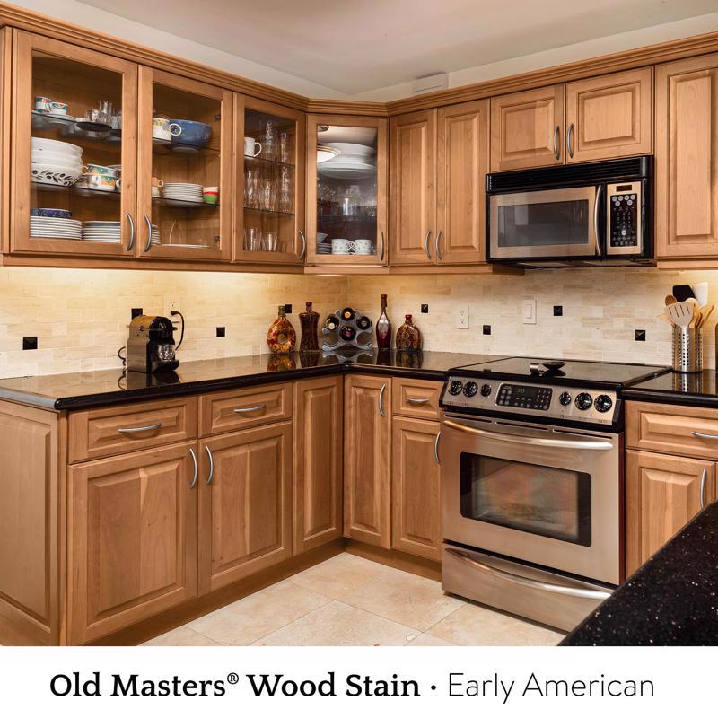 Old Masters Semi-Transparent Early American Oil-Based Wiping Stain 1 qt