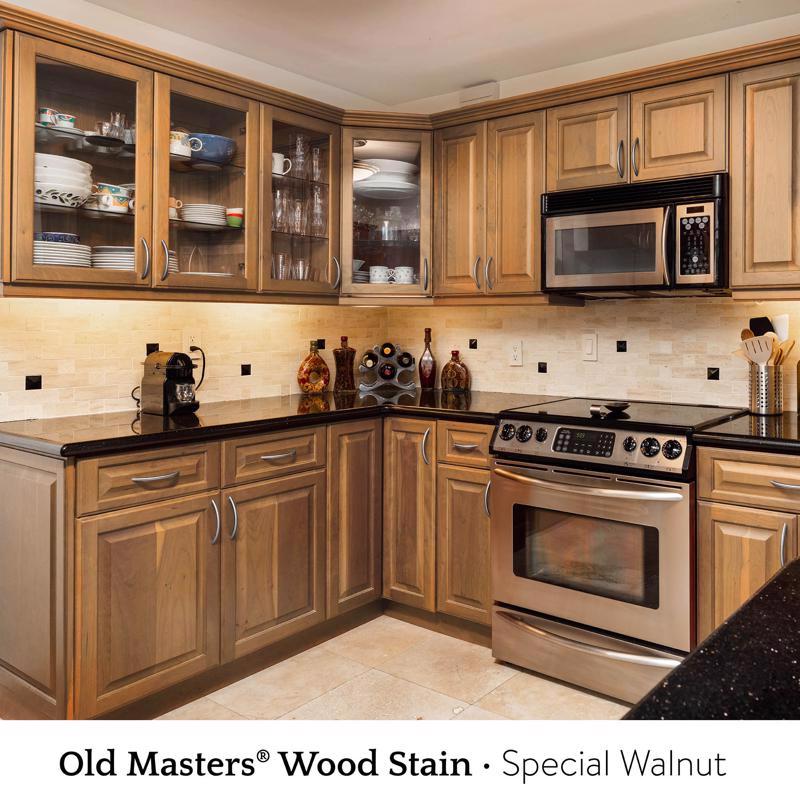 Old Masters Semi-Transparent Special Walnut Oil-Based Wiping Stain 1 qt
