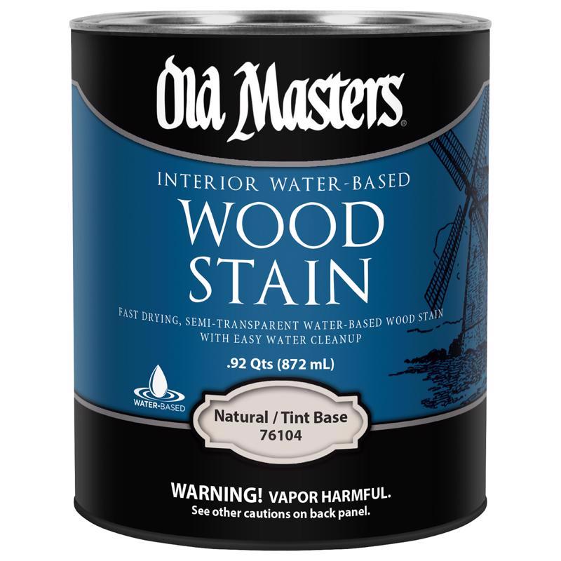 Old Masters Semi-Transparent Natural Water-Based Latex Wood Stain 1 qt