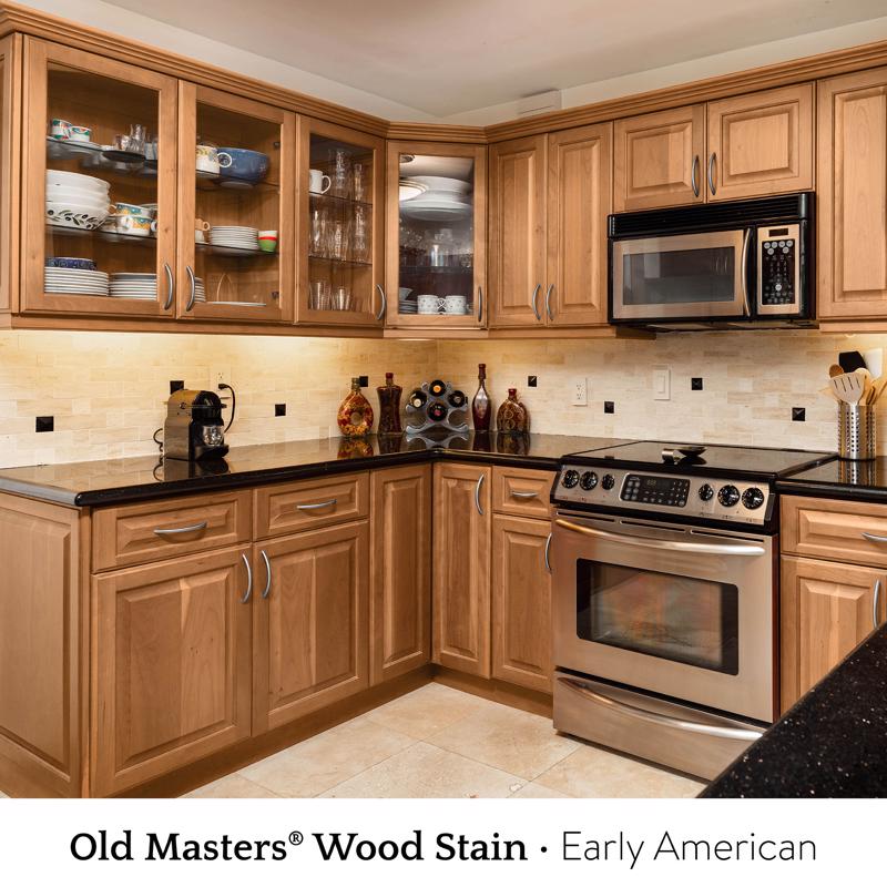 Old Masters Semi-Transparent Early American Oil-Based Alkyd Gel Stain 1 pt