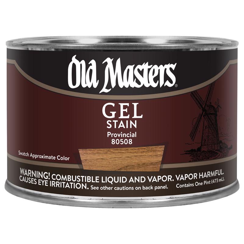Old Masters Semi-Transparent Provincial Oil-Based Alkyd Gel Stain 1 pt