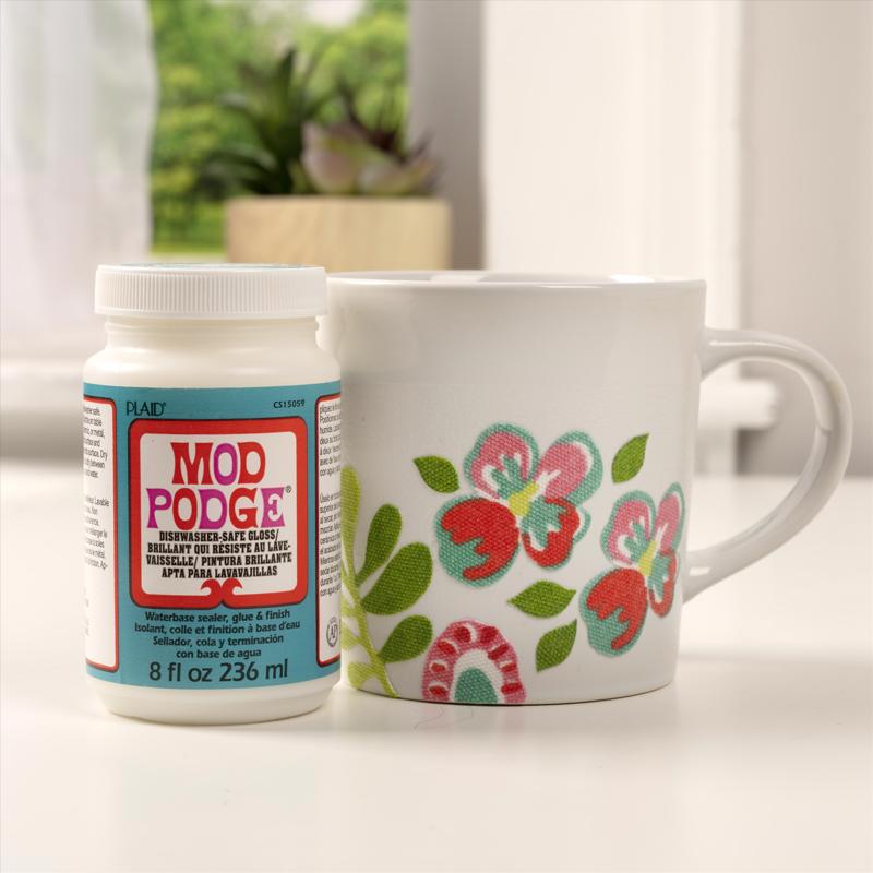 Plaid Mod Podge High Strength Glue Dishwasher-Safe Gloss Decoupage 8 oz
