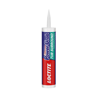 Loctite Power Grab Tub Surrounds Synthetic Latex Construction Adhesive 9 oz
