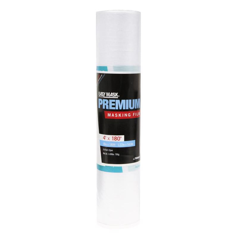 Easy Mask 4 ft. W X 180 ft. L X 0.5 mil Plastic Masking Film