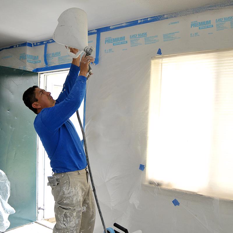 Easy Mask 4 ft. W X 180 ft. L X 0.5 mil Plastic Masking Film
