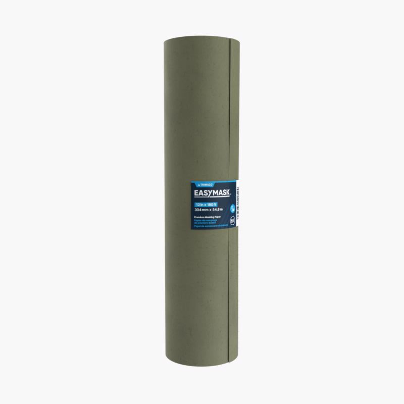 Trimaco Masking Paper 3 mil X 12 in. W X 180 ft. L Paper Green
