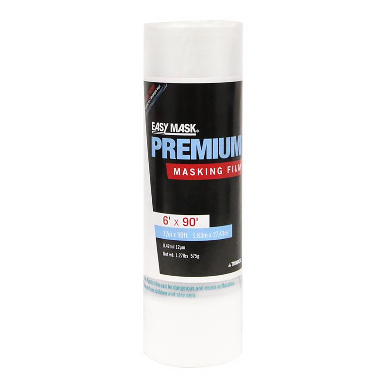 Easy Mask 6 ft. W X 90 ft. L X 0.5 mil Plastic Masking Film