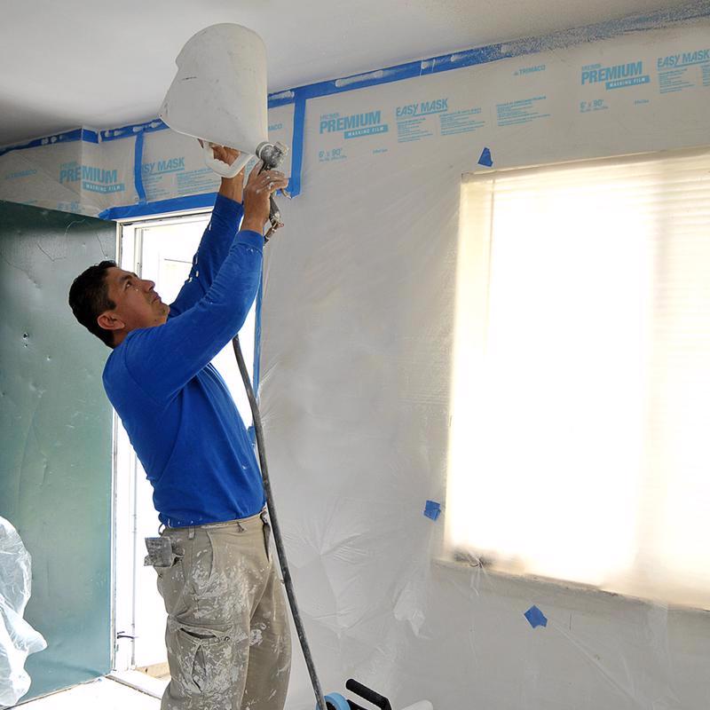 Easy Mask 6 ft. W X 90 ft. L X 0.5 mil Plastic Masking Film