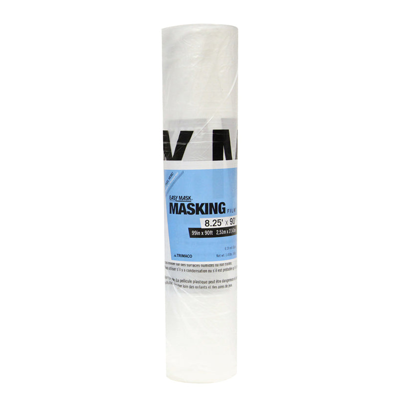 Easy Mask Masking Film 0.4 mil X 99 in. W X 90 ft. L Plastic/Vinyl Clear