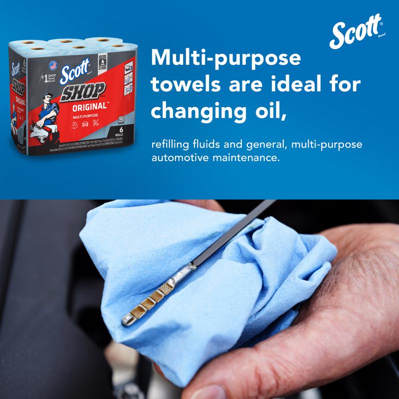 Scott Shop Towel 55 sheet 1 ply 6 pk