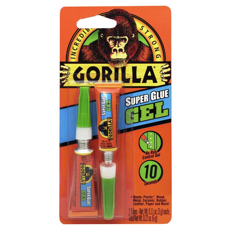 Gorilla High Strength Glue Clear Super Glue 0.11 oz