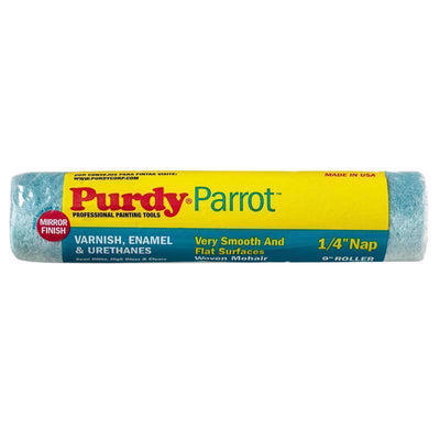 Purdy Parrot Mohair Blend 9 in. W X 1/4 in. Paint Roller Cover