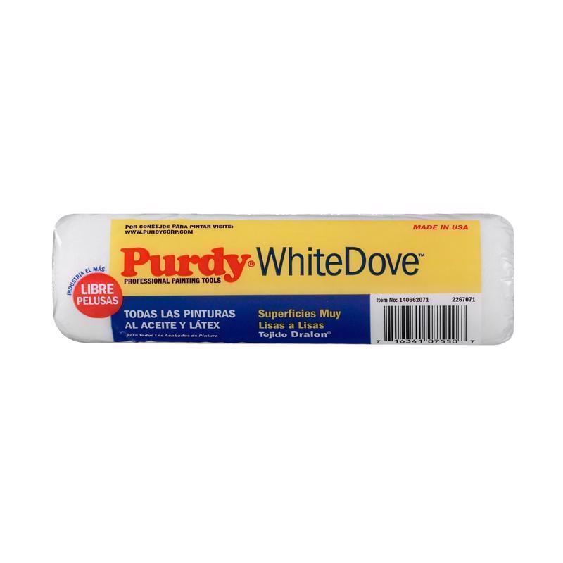 Purdy White Dove Woven Fabric 7 in. W X 1/4 in. Paint Roller Cover
