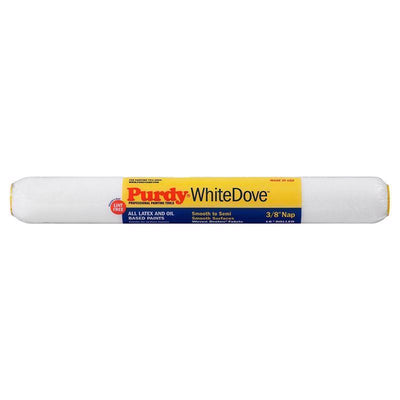 Purdy White Dove Woven Fabric 18 in. W X 3/8 in. Paint Roller Cover