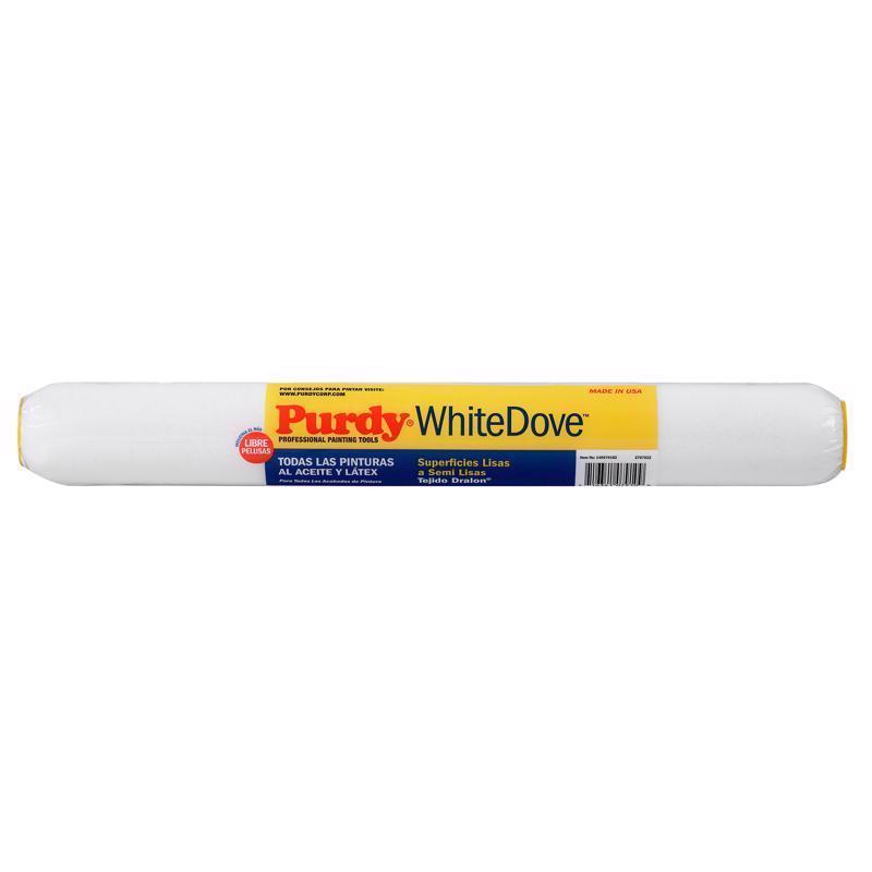 Purdy White Dove Woven Fabric 18 in. W X 3/8 in. Paint Roller Cover