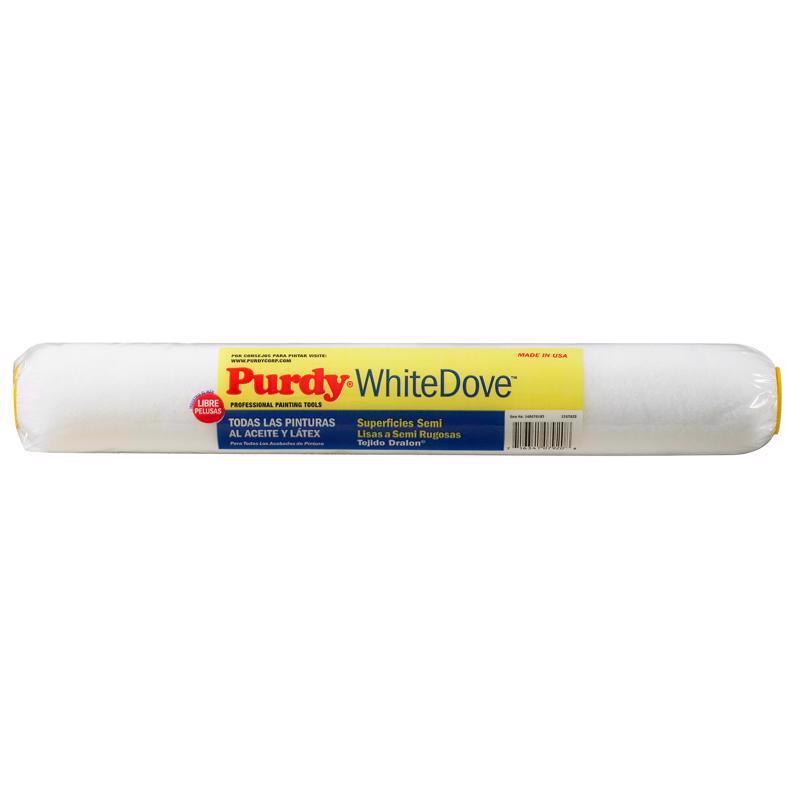 Purdy White Dove Woven Fabric 18 in. W X 1/2 in. Paint Roller Cover