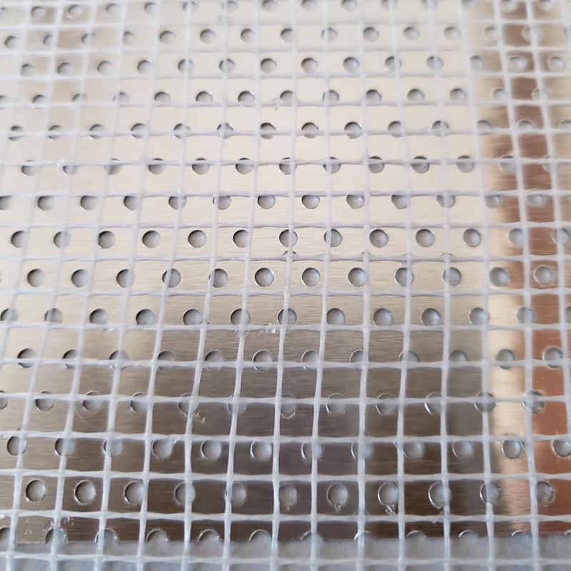 Allway 8 in. L X 8 in. W Fiberglass White Self Adhesive Drywall Mesh Patch