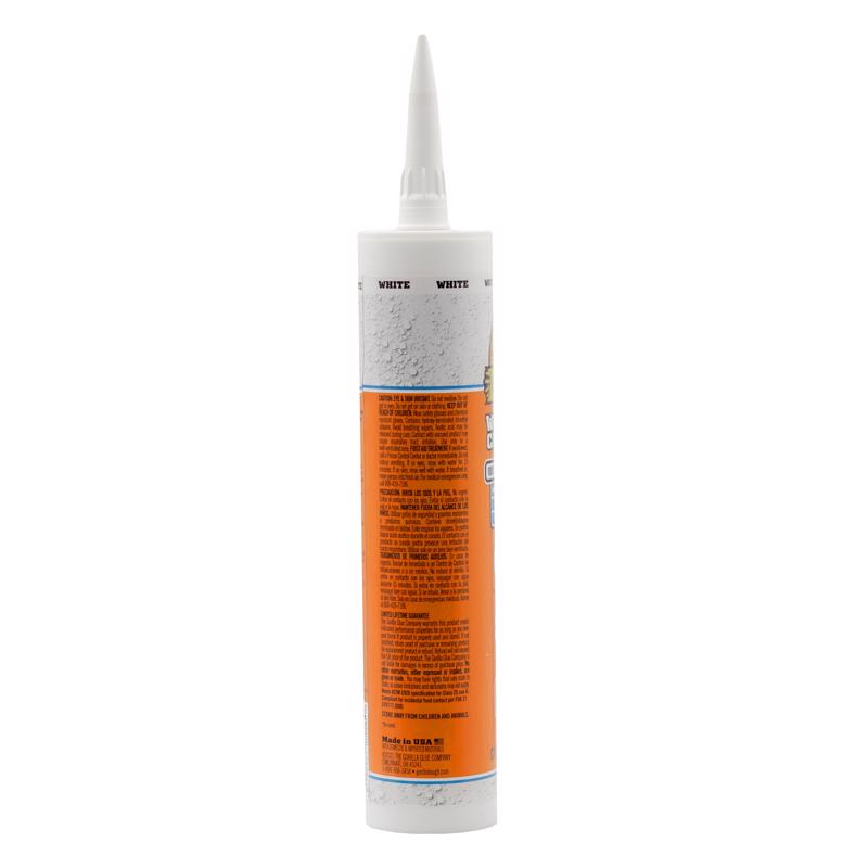Gorilla White Silicone All Purpose Sealant 10 oz