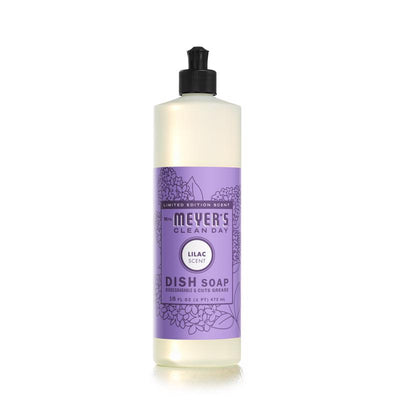 Mrs. Meyer's Clean Day Lilac Scent Liquid Dish Soap 16 oz