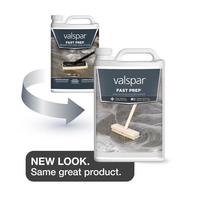 Valspar Fast Prep Ready-To-Use Concrete Etching Stain 1 gal