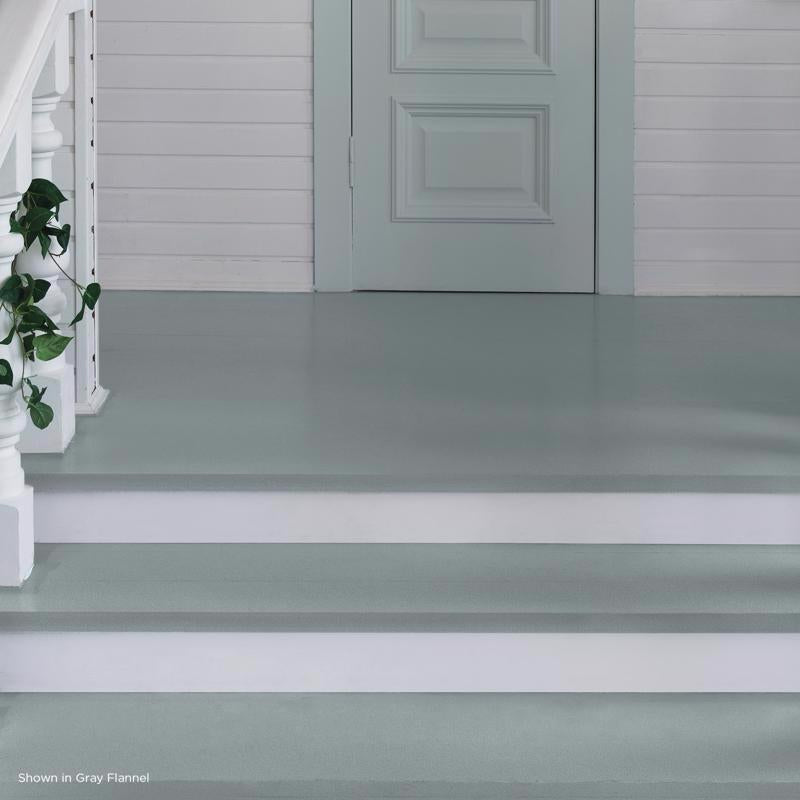 Valspar Porch, Floor & Patio Anti-Skid Flat Ultra White Floor Paint 1 gal