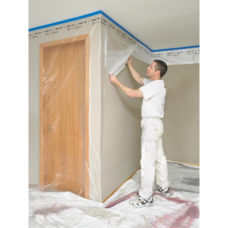 3M Hand-Masker 4 ft. W X 180 ft. L X 0.35 mil Plastic Masking Film