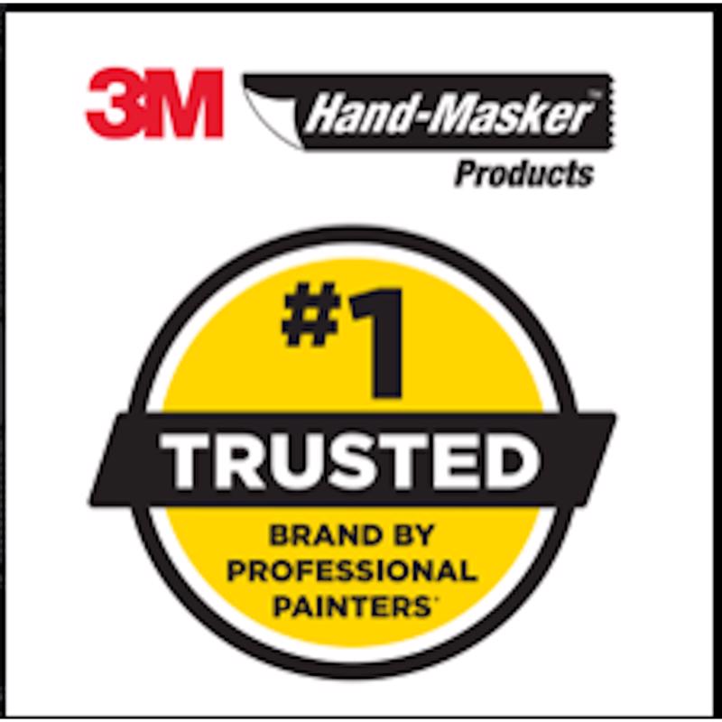 3M Hand-Masker 4 ft. W X 180 ft. L X 0.35 mil Plastic Masking Film