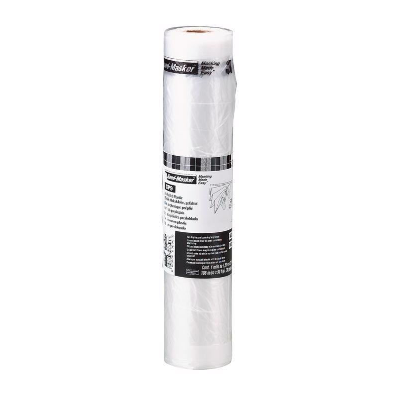 3M Hand-Masker 9 ft. W X 90 ft. L X 0.35 mil Plastic Masking Film