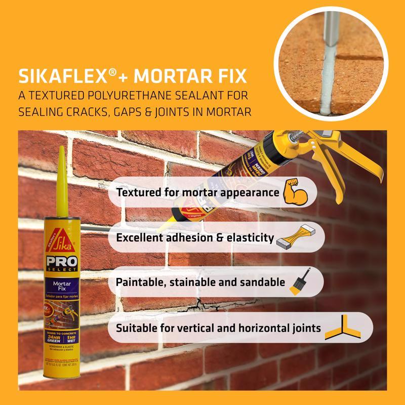 Sika Pro Select Limestone Polyurethane Mortar Joint Sealant 10.1 oz