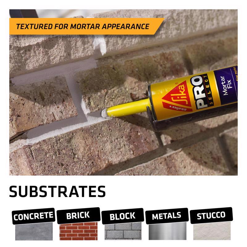 Sika Pro Select Limestone Polyurethane Mortar Joint Sealant 10.1 oz