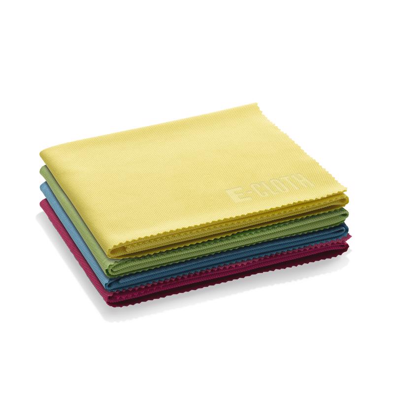 E-Cloth Microfiber Glass and Polish Cloth 16 in. W X 20 in. L 4 pk