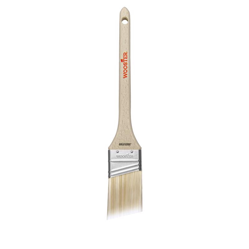 Wooster Gold Edge 2 in. Firm Thin Angle Paint Brush