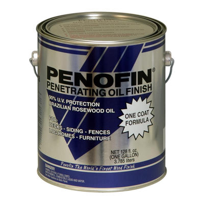 Penofin Transparent Matte Redwood Oil-Based Penetrating Wood Stain 1 gal